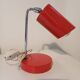 70's red desk lamp