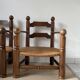 Pair of low armchairs in the Dudouyt style