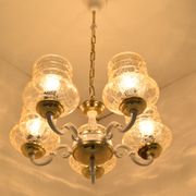 Mid-century Chandelier,Czechoslovakia,1970's.