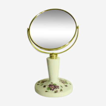 Porcelain psyche mirror