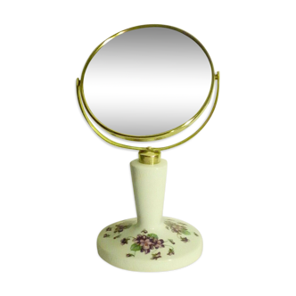 Miroir psyché en porcelaine