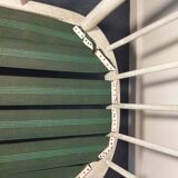 Paire de fauteuils Baumann éventail