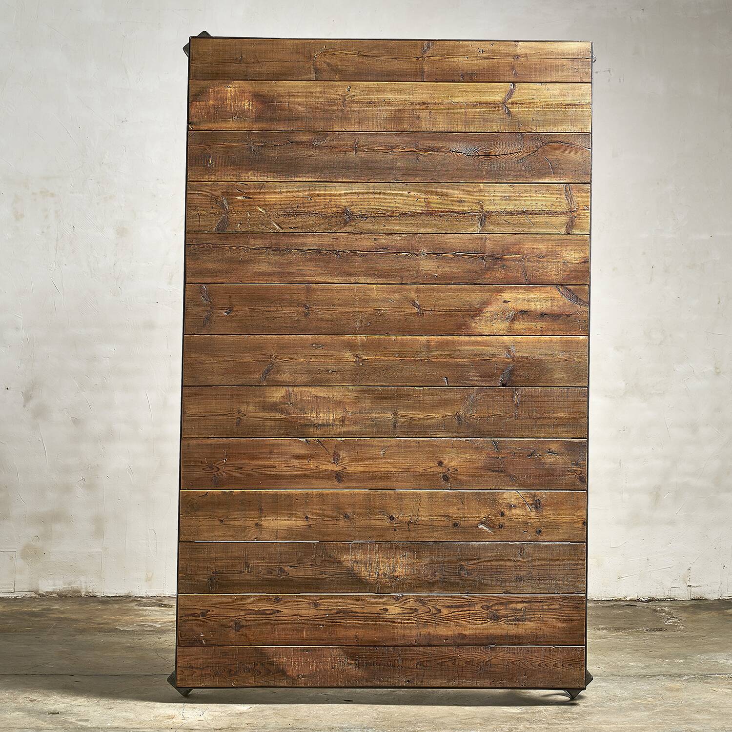 Exceptional garden table with scrollwork