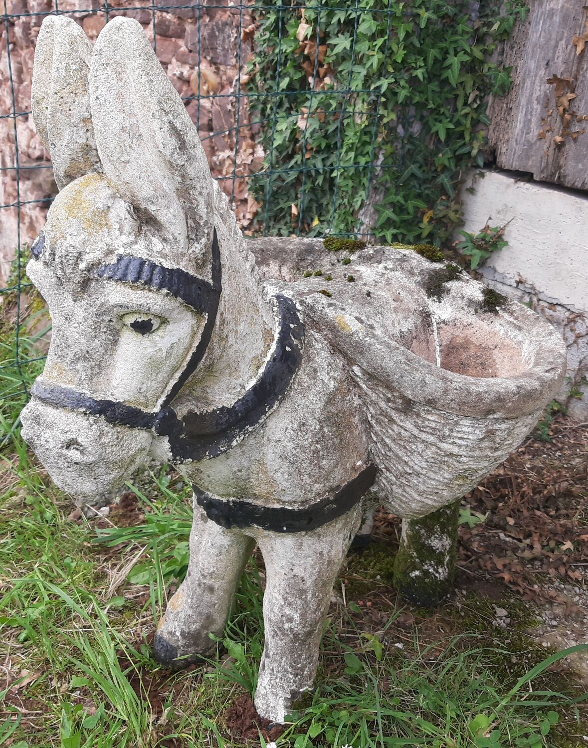 Âne jardinière année 60-70