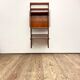 Small Mid-Century Modern Wall Unit,  Royal System with  Desk, Poul Cadovius for Cado, Denmark, 1950s