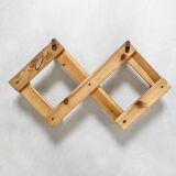 Porte-manteau mural vintage 70