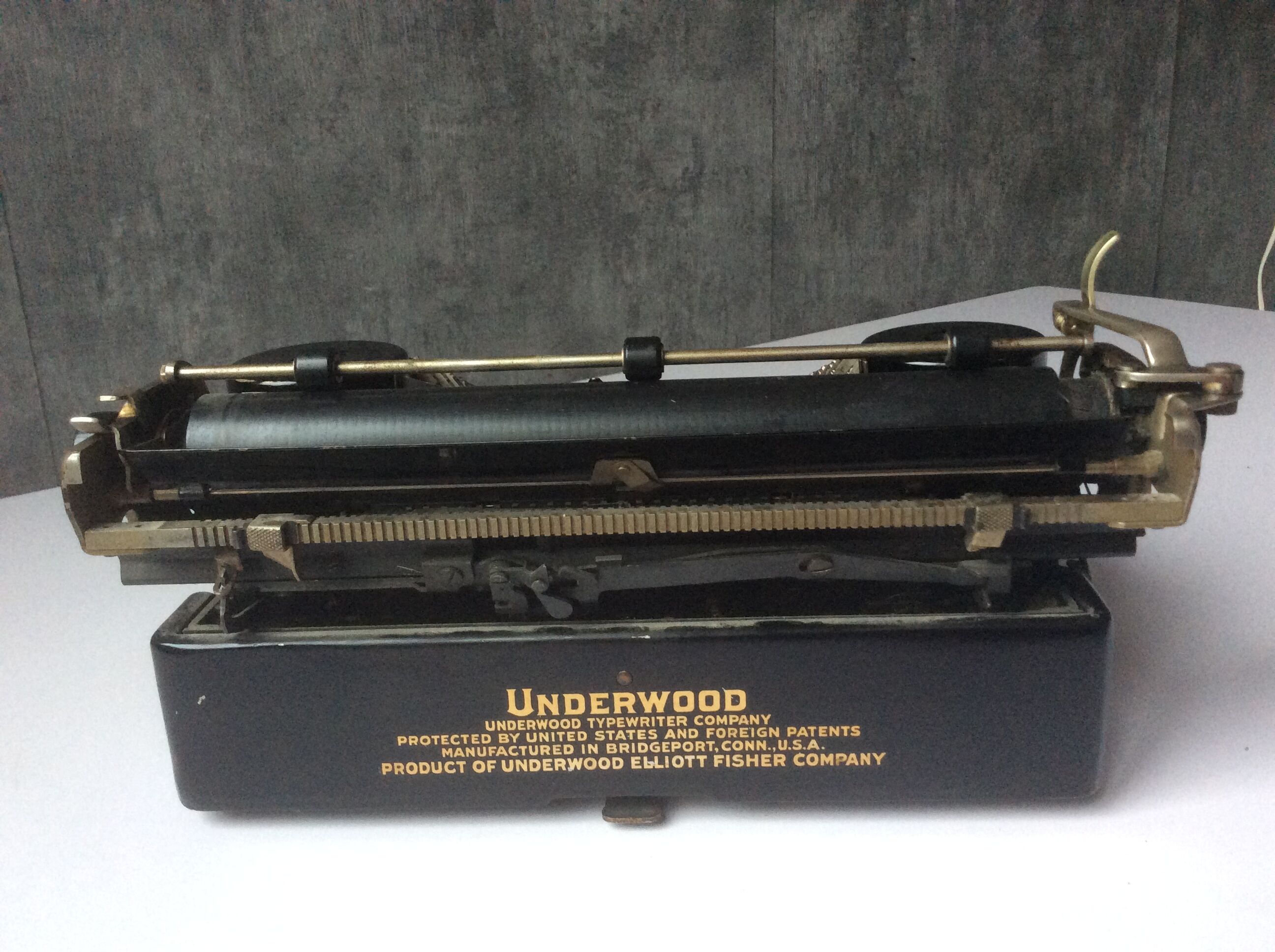 Old Underwood Portable Typewriter -1930