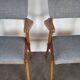 Pair of Scandinavian bridge armchairs, 1960