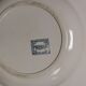 Table service 12 old plates iron earth rockery , faience exxonne