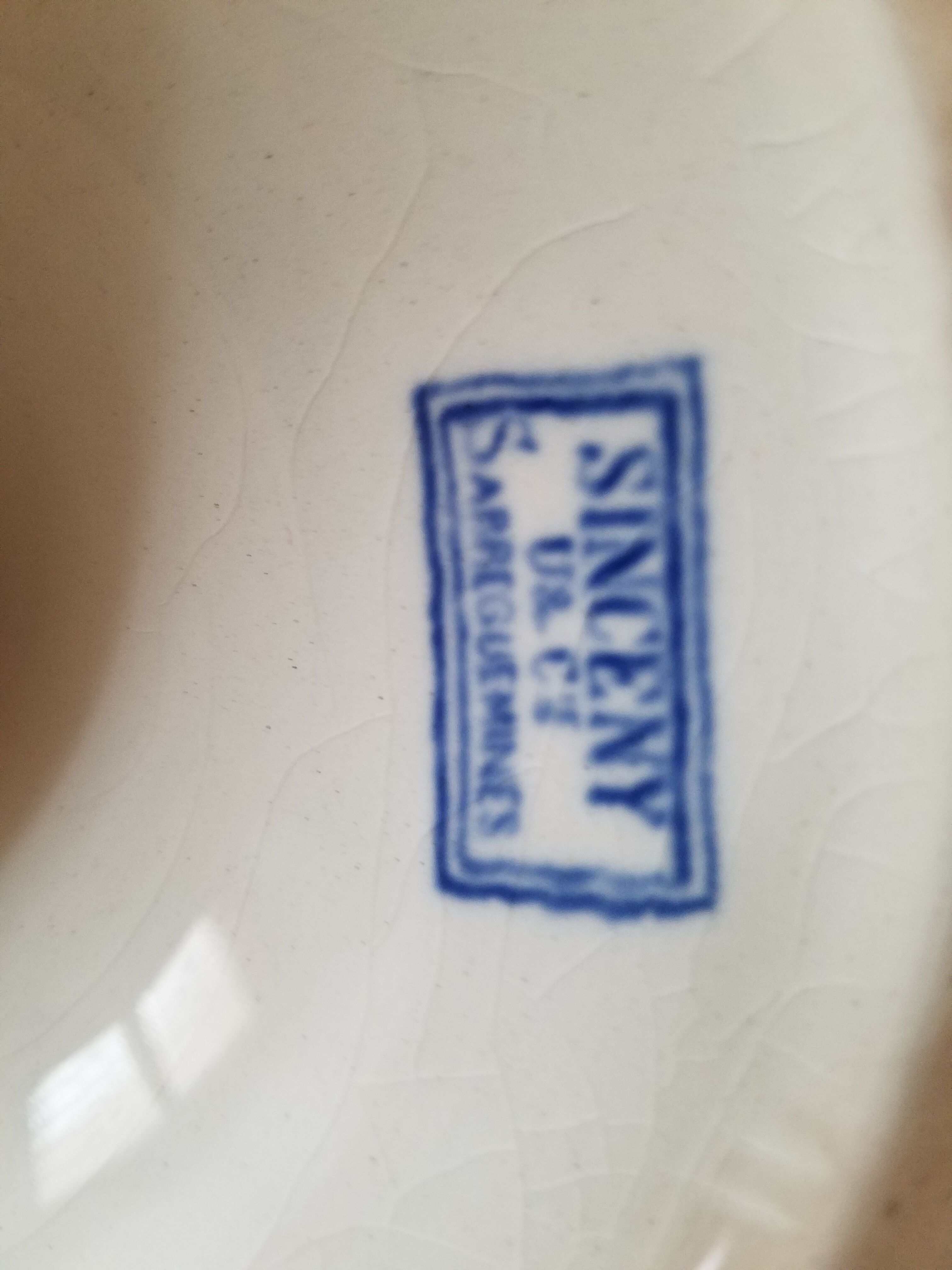 Compotier sinceny octagonal Sarreguemines