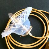 Suspension vintage globe walk-in lamp