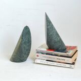 Marble bookends