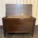 Old wooden presbytery chest