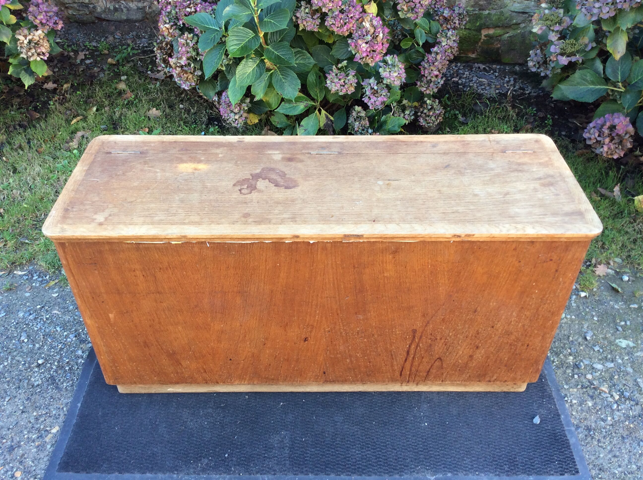 Vintage oak chest 50s