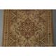 Vintage Turkish Hand-Knotted Wool Cotton Orange Runner Rug 101x380
