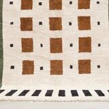 Tapis en laine marocain, tapis beni ouarain