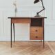 Renovated Scandinavian style desk, 1950s-60s.