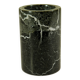 Pot - vase in black marble 10 cm