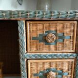 Bureau en osier