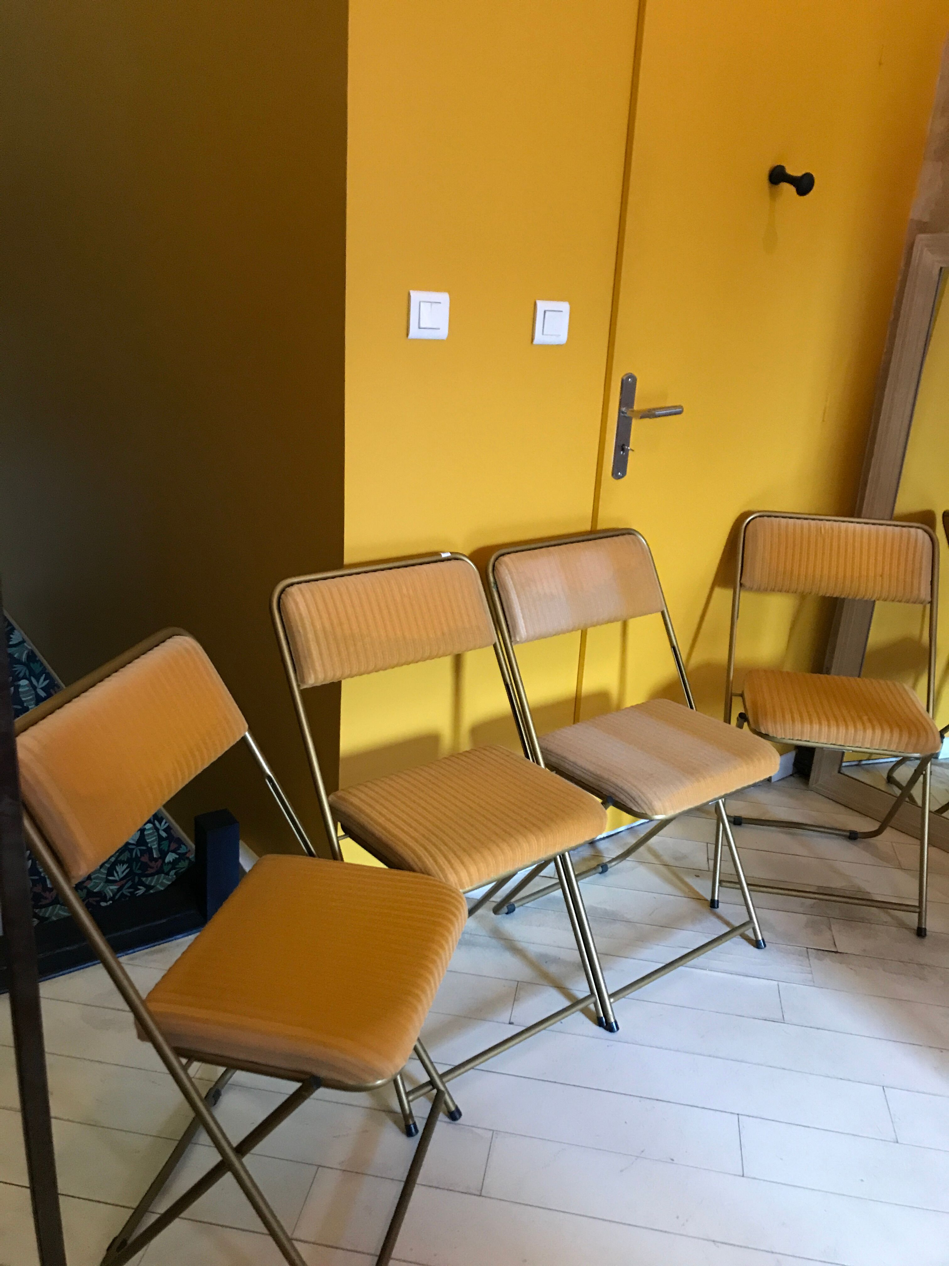Lot de 4 chaises pliantes Lafuma