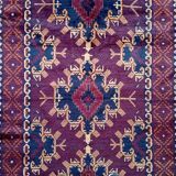 Handmade Afghan Beluch Rug 258x151cm