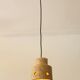 Ceramic pendant lamp, Netherlands 1970