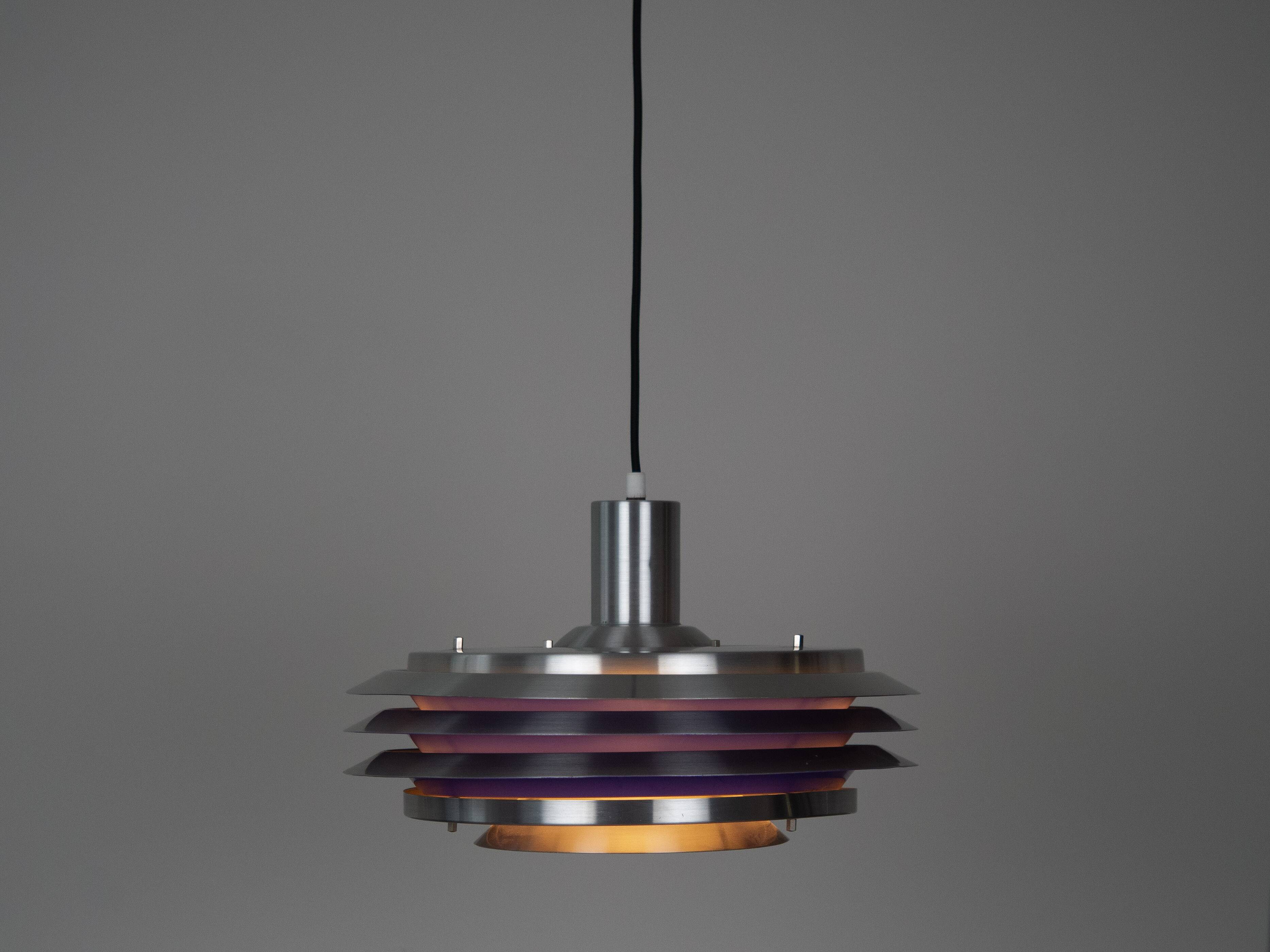 Swedish vintage pendant lamp by Carl Thore, Sweden, 1960s