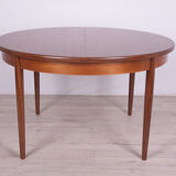 Table à manger ronde en teck du milieu du siècle de G-Plan, années 1960