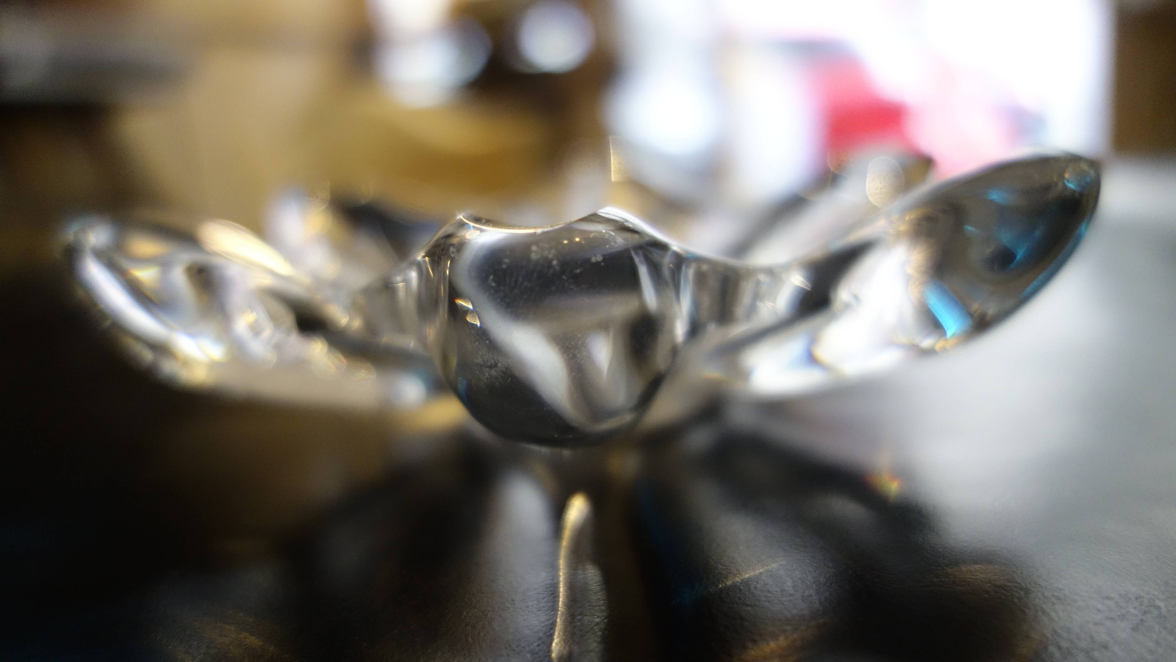 Sea star shaped Crystal ashtray...