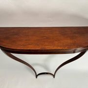 Mid-Century Wooden Hanging Console attributed to Carlo Enrico Rava, Italy, 1940s