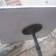 Paire de tables de bistrot