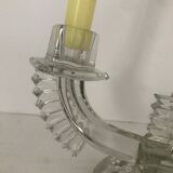 Art Deco 2-branched candle holders