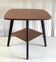 Table d'appoint de style moderniste en bois, milieu XXème