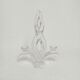 Candle holder, crystal candlestick art vannes