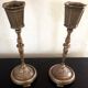 Pair of brass candlestick