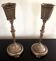 Pair of brass candlestick