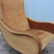 Fauteuils en velours style Lady du milieu du siècle des années 1960