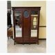 Antique wardrobe, linen cupboard - Art Nouveau