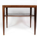 Side table in rosewood by Severin Hansen and Haslev Furniture, 1960s