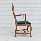 1960s, Danish design, pair of armchairs, oak wood, original very good condition