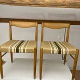 Paire de chaise danoise