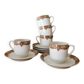 Vintage Limoges porcelain cups