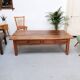 Table basse de ferme vintage bois