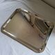 Large Silver Metal Serving Tray