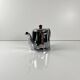 Vintage chrome-plated metal and bakelite coffee set, 1940s/50s