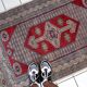Tapis vintage fait main Boukhara ouzbek – 98 cm x 156 cm