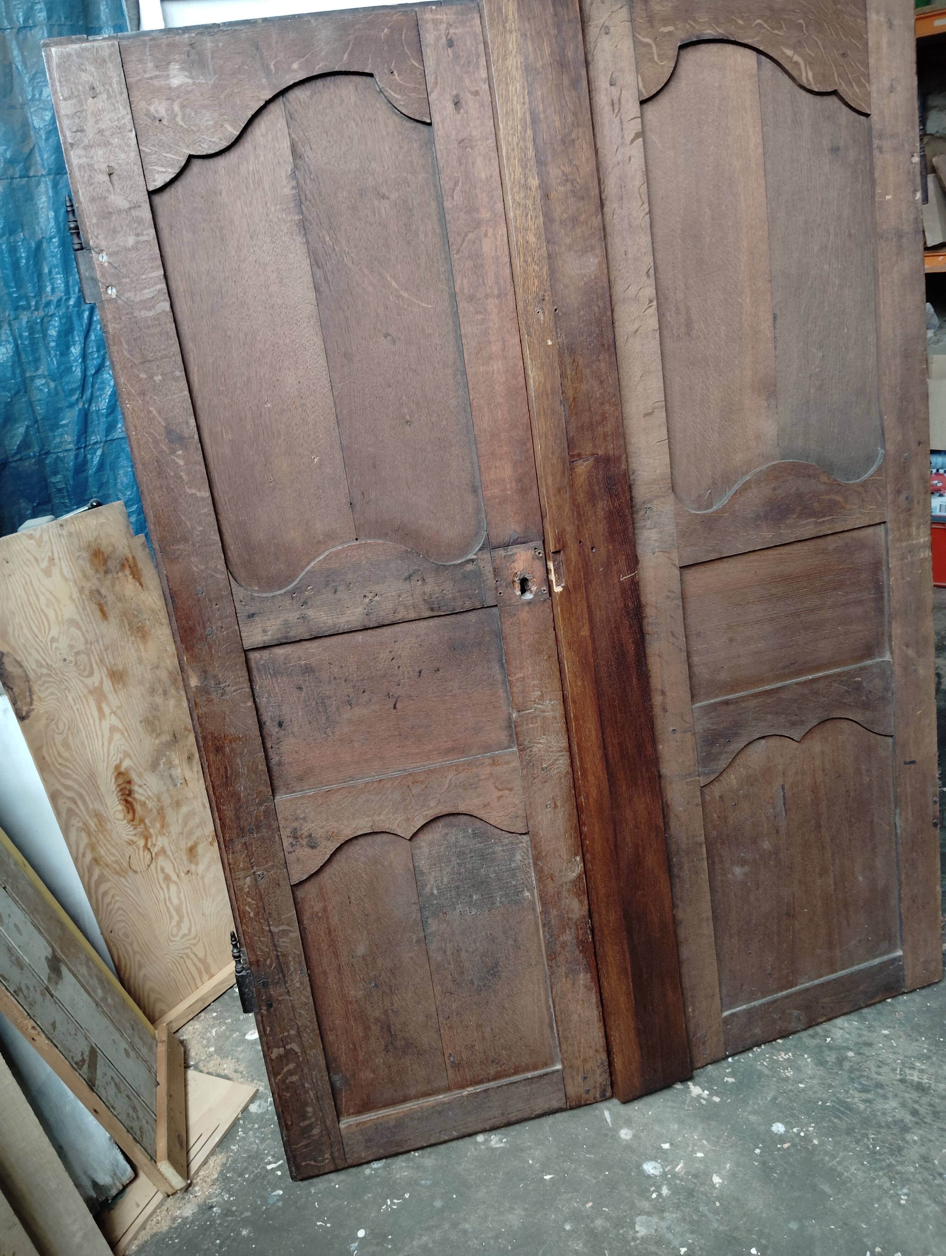 Oak cabinet doors