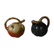 Ceramic pitchers from the 60s apple shape
