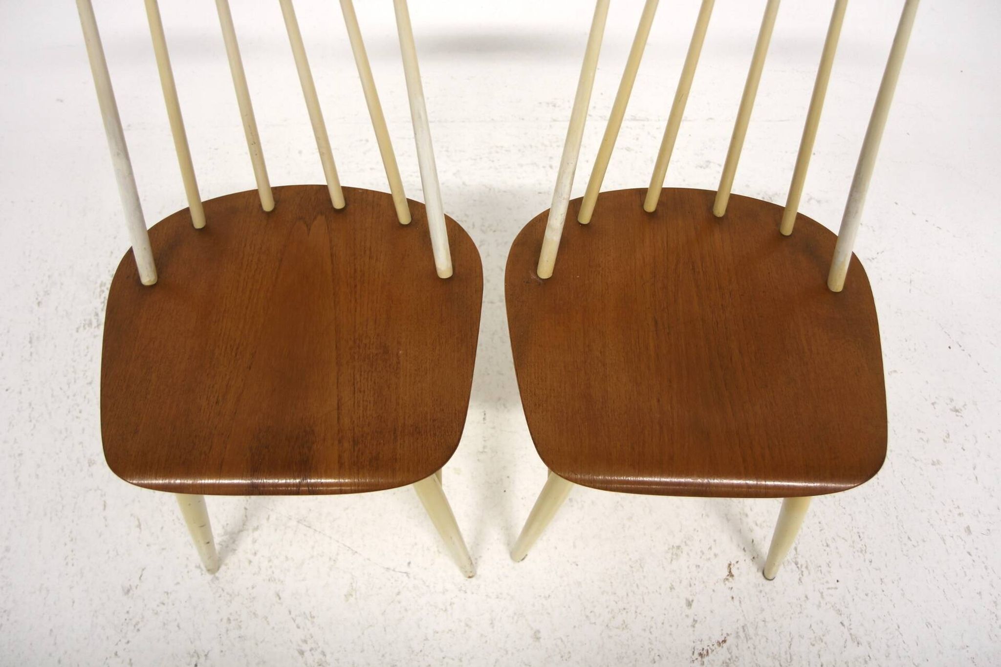 Set of 2 Scandinavian "Fanett" chairs by Ilmari Tapiovaara, Sweden, 1960
