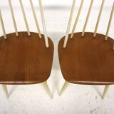 Set de 2 chaises scandinave "Fanett" par Ilmari Tapiovaara, Suède, 1960